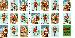 1995 Santa + Children 32 Cent US Postage Stamp MNH Booklet of 20 Scott #3011a