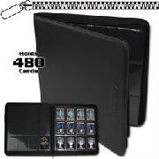 BCW Gaming Z-Folio 12-Pocket LX Album for 480 Cards in Black