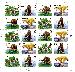 1996 Prehistoric Animals 32 Cent US Postage Stamp MNH Sheet of 20 Scott #3077-3080