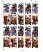 1996 Folk Heroes 32 Cent US Postage Stamp MNH Sheet of 20 Scott #3083-3086