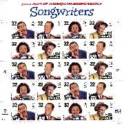 1996 Songwriters 32 Cent US Postage Stamp MNH Sheet of 20 Scott #3100-3103