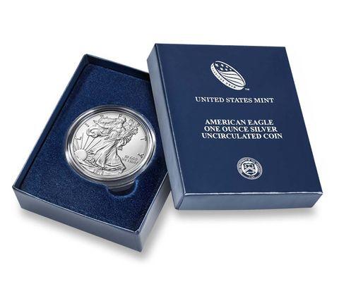 2016-W Burnished BU American Silver Eagle * 1oz Silver