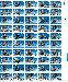 1986 Explorers 22 Cent US Postage Stamp MNH Sheet of 50 Scott #2220-2223