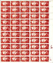 1986 T.S. Eliot 22 Cent US Postage Stamp MNH Sheet of 50 Scott #2239