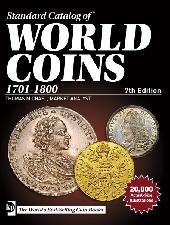 Krause Standard Catalog of World Coins 1701-1800 7th Edition by Cuhaj - Paperback