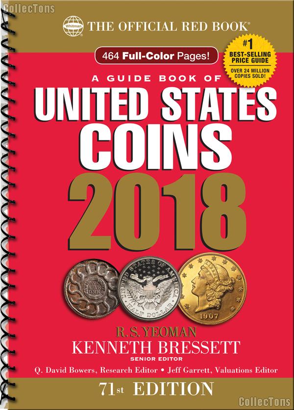 Whitman Red Book of United States Coins 2018 - Spiral