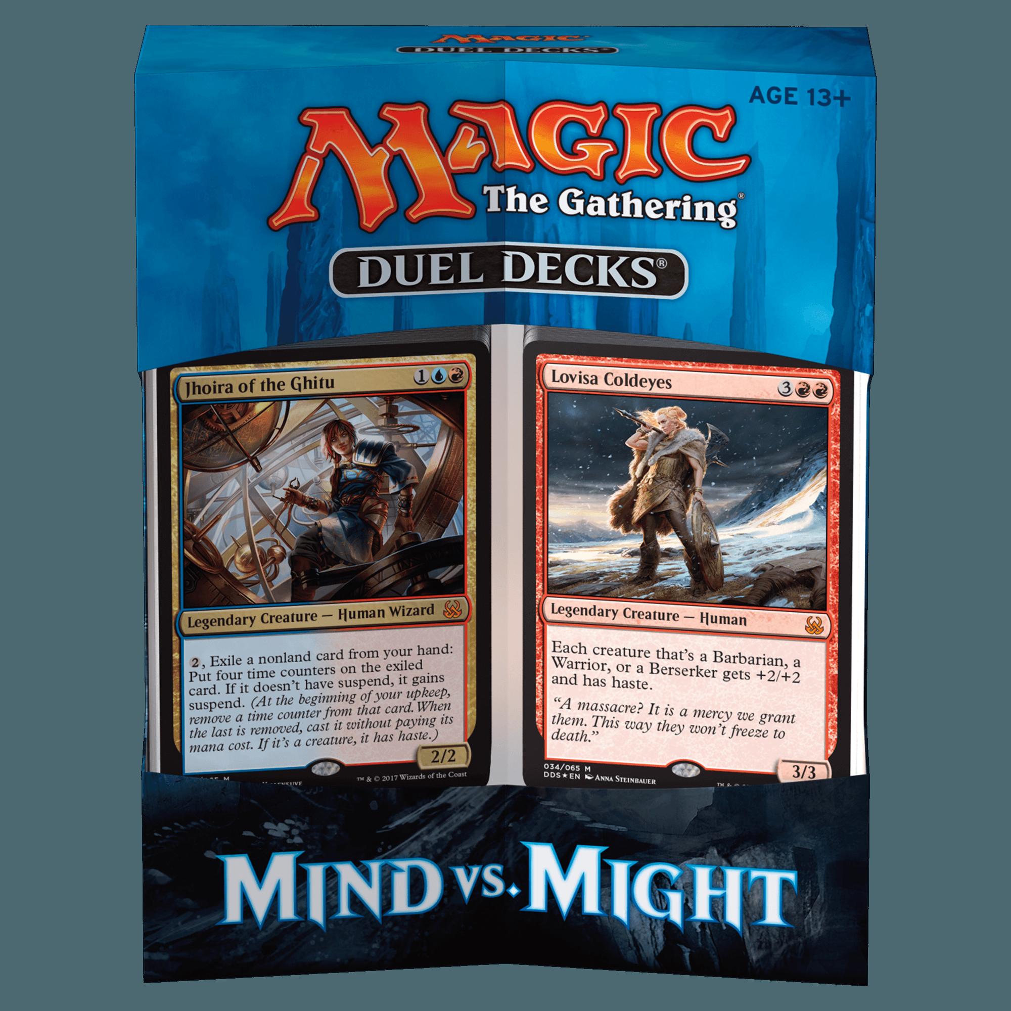 MTG Mind vs. Might - Magic the Gathering Duel Decks Factory Sealed Box