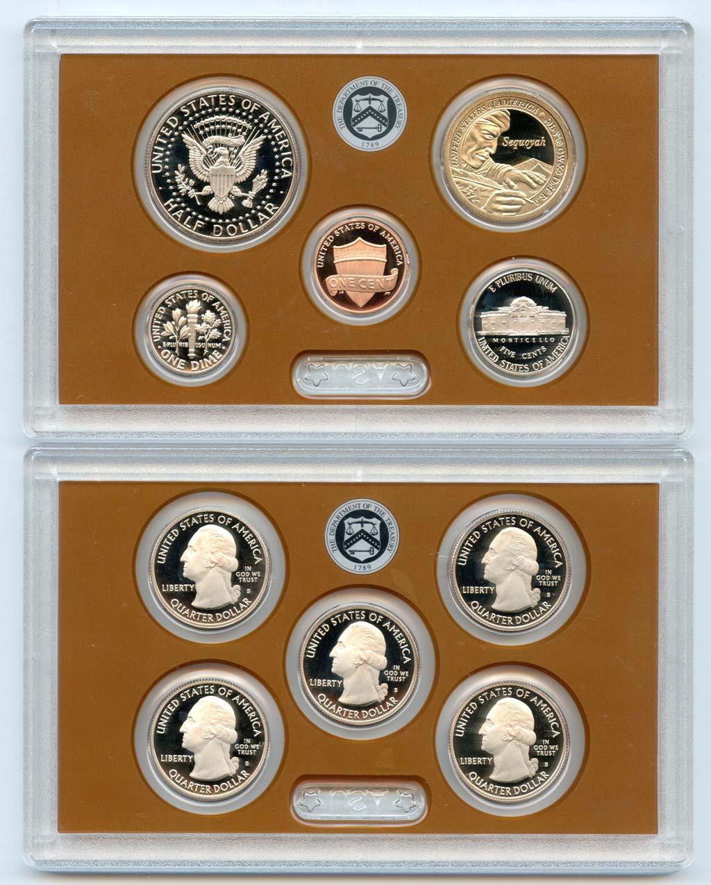 2017 PROOF SET * ORIGINAL * 10 Coin U.S. Mint Proof Set