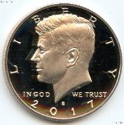 2017-S Kennedy Half Dollar * GEM PROOF 2017-S Kennedy Proof