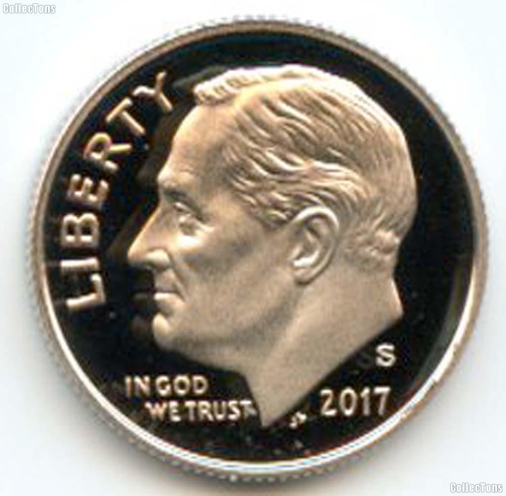 2017-S Roosevelt Dime PROOF Coin 2017 Dime