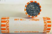 2017-P D.C. Frederick Douglass National Historic Site Quarter Roll GEM BU America the Beautiful