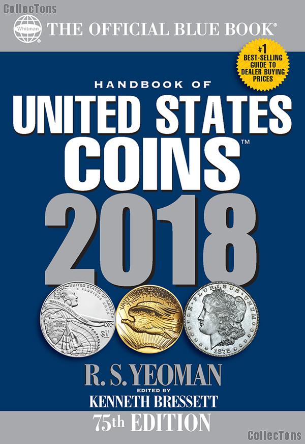 Whitman Blue Book United States Coins 2018 - Paperback