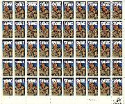 1984 Crime Prevention 20 Cent US Postage Stamp MNH Sheet of 50 Scott #2102