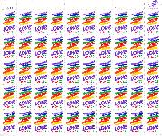 1985 Love 22 Cent US Postage Stamp MNH Sheet of 50 Scott #2143
