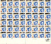 1985 Ameripex 22 Cent US Postage Stamp MNH Sheet of 48 Scott #2145