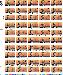 1985 Frederic A. Bartholdi 22 Cent US Postage Stamp MNH Sheet of 50 Scott #2147