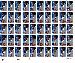 1986 Duke Ellington 22 Cent US Postage Stamp MNH Sheet of 50 Scott #2211