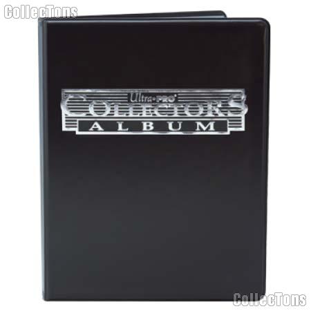 Trading Card Album 9-Pocket Pages Black by Ultra PRO