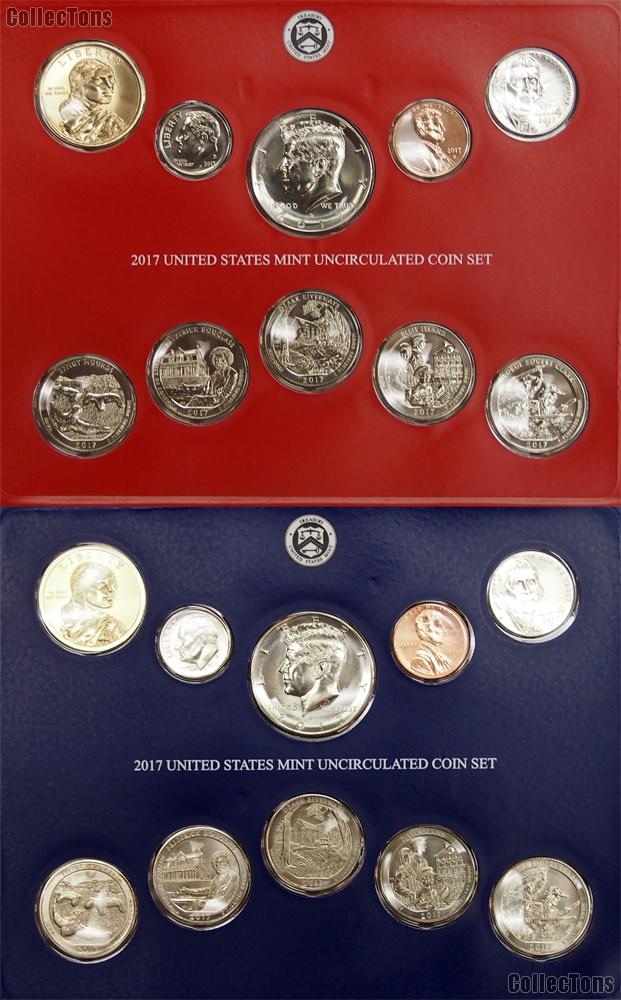 2017 Mint Set - All Original 20 Coin U.S. Mint Uncirculated Set