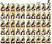 1981 Whitney Moore Young 15 Cent US Postage Stamp MNH Sheet of 50 Scott #1875