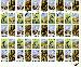 1981 Wildlife Habitats 18 Cent US Postage Stamp MNH Sheet of 50 Scott #1921-1924