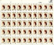 1981 Edna St. Vincent Millay 18 Cent US Postage Stamp MNH Sheet of 50 Scott #1926