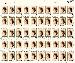 1981 Edna St. Vincent Millay 18 Cent US Postage Stamp MNH Sheet of 50 Scott #1926