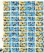 1981 Battle of Yorktown 18 Cent US Postage Stamp MNH Sheet of 50 Scott #1937-1938