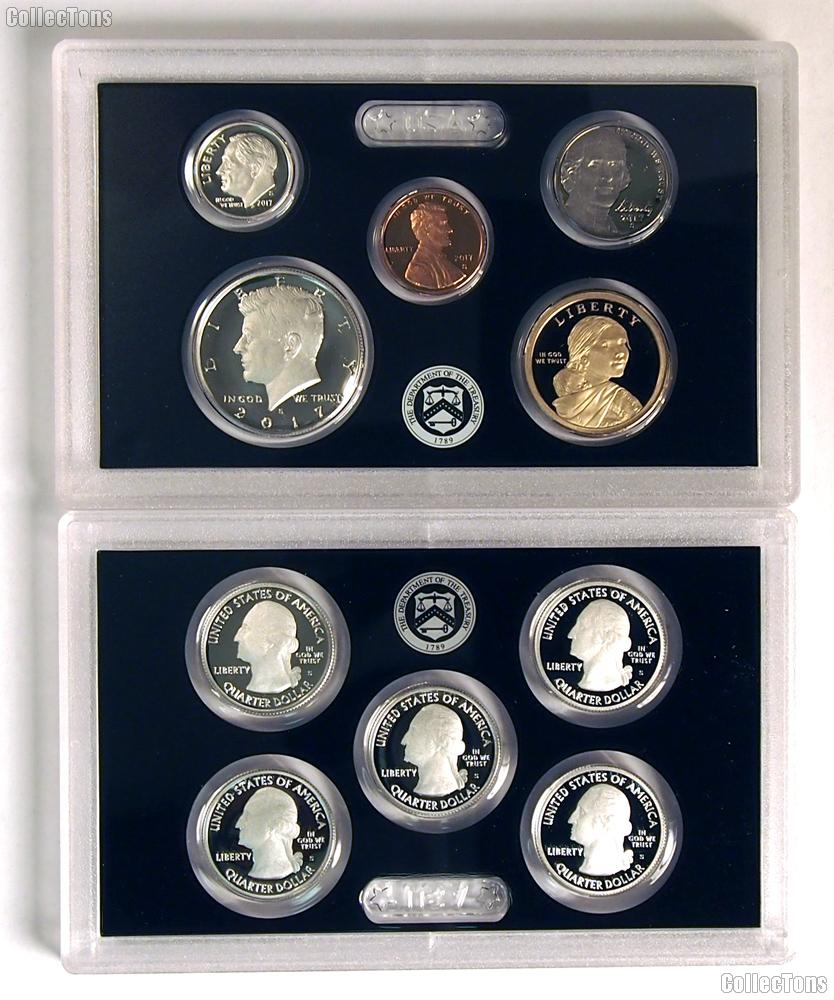 2017 SILVER PROOF SET * ORIGINAL * 10 Coin U.S. Mint Proof Set