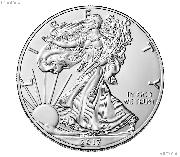 2017-W Burnished BU American Silver Eagle * 1oz Silver