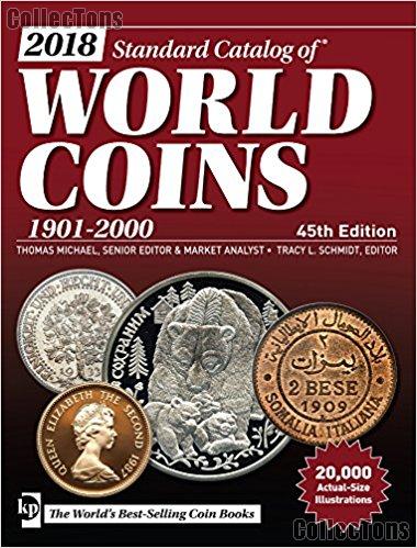 Krause 2018 Standard Catalog of World Coins 1901-2000 45th Edition