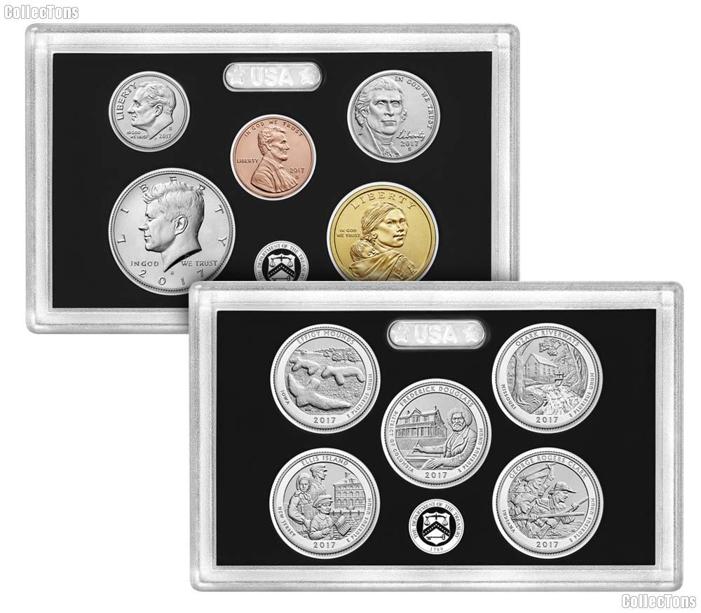 225th Anniversary Enhanced Uncirculated Coin Set - 2017 10 Coin