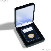 Leatherette Coin Display Box for 1 Certified Slab by Lighthouse NOBILE