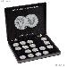 Coin Display Case for 20 American Silver Eagle Dollars by Lighthouse