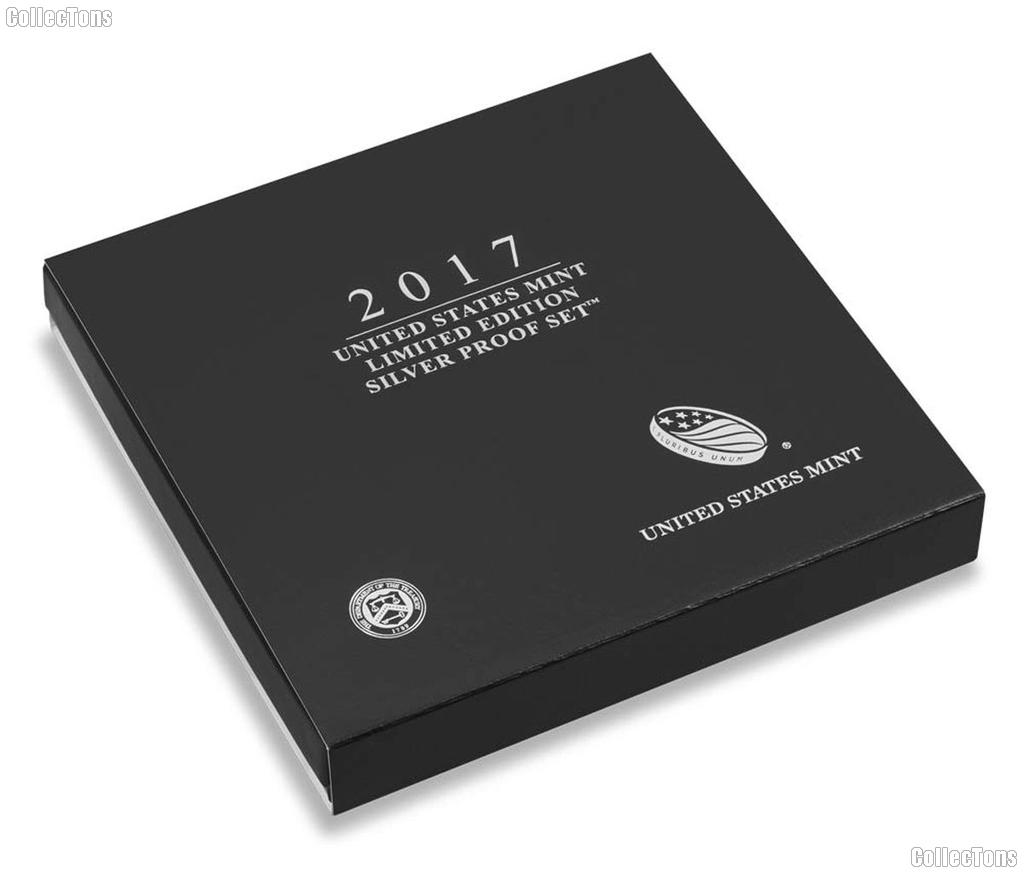 2017 Limited Edition SILVER Proof Set - 8 Coin U.S. Mint Proof Set