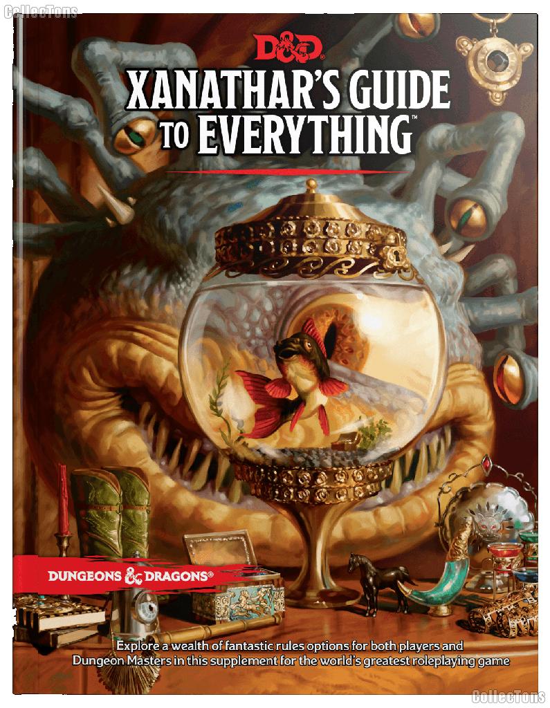 D&D Xanathar’s Guide to Everything - Dungeons and Dragons Book