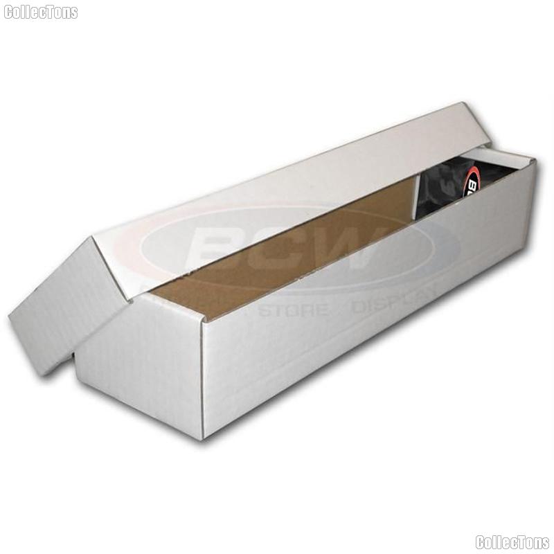 Two Piece Trading Card Storage Box by BCW 800 Count Cardboard Storage Box