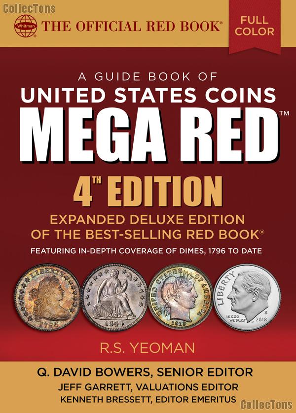 Whitman Mega Red Book of United States Coins 2019 - Deluxe Edition