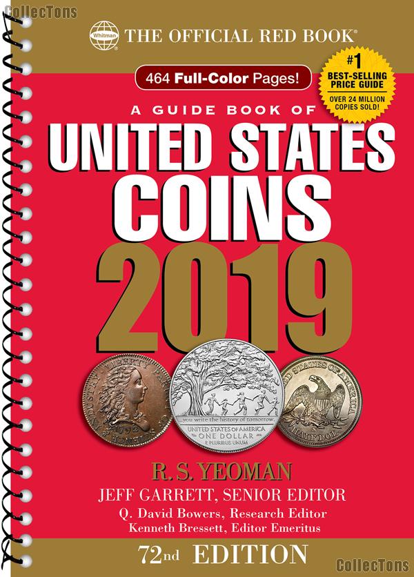 Whitman Red Book of United States Coins 2019 - Spiral