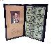 2003 Abraham Lincoln $5 Bill Uncut Currency Set (4 bills) in Portfolio from World Reserve Monetary Exchange