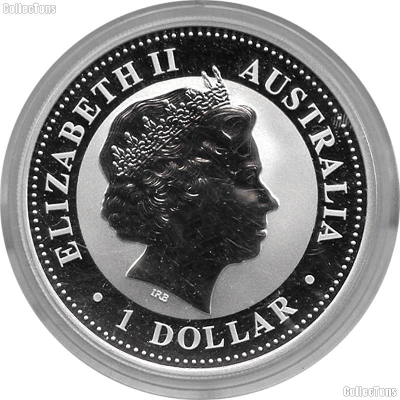 2007 Australian Kookaburra Silver Coin 1oz .999 Pure Silver Bullion Coin