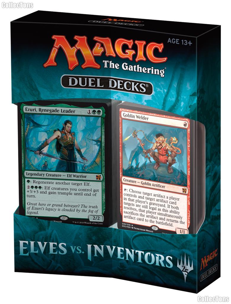 MTG Elves vs. Inventors - Magic the Gathering Duel Decks Factory Sealed Box