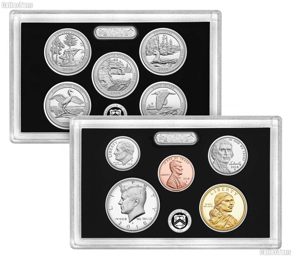 2018 SILVER PROOF SET * ORIGINAL * 10 Coin U.S. Mint Proof Set