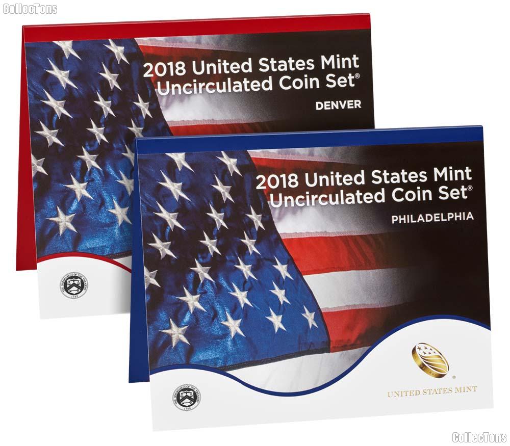 2018 Mint Set - All Original 20 Coin U.S. Mint Uncirculated Set