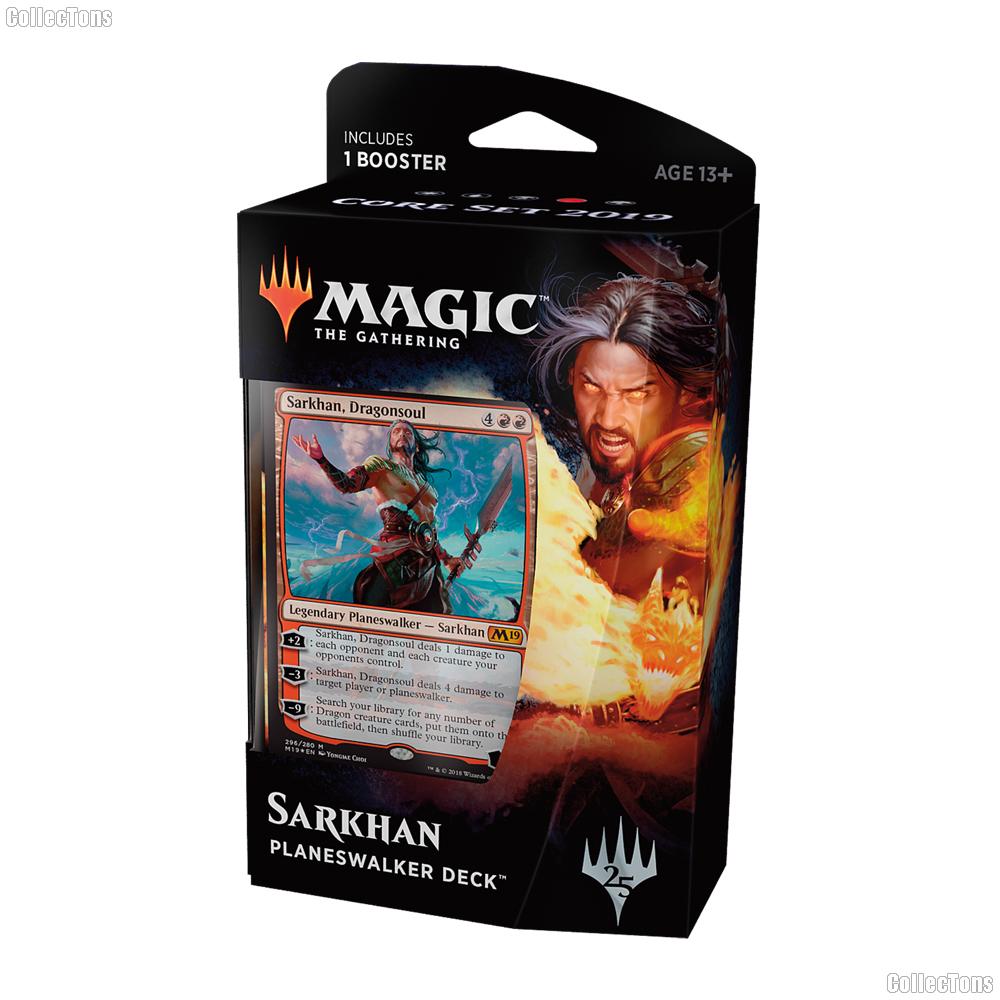 MTG Core Set 2019 M19: Magic the Gathering Planeswalker Deck: Sarkhan