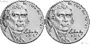 2018 P & D Jefferson Nickels Gem BU (Brilliant Uncirculated)