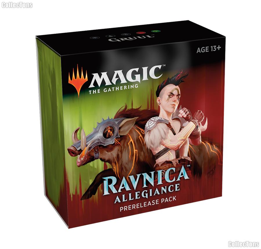 MTG - Magic the Gathering -  Ravnica Allegiance Prerelease Pack - Gruul