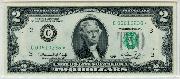 Two Dollar Bill Green Seal FRN Series STAR NOTE 1976 US Currency CU Crisp Uncirculated