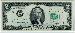 Two Dollar Bill Green Seal FRN Series STAR NOTE 1976 US Currency CU Crisp Uncirculated