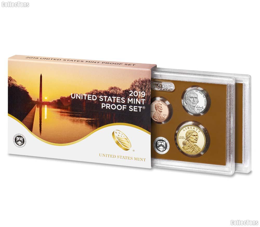 2019 PROOF SET * ORIGINAL * 10 Coin U.S. Mint Proof Set